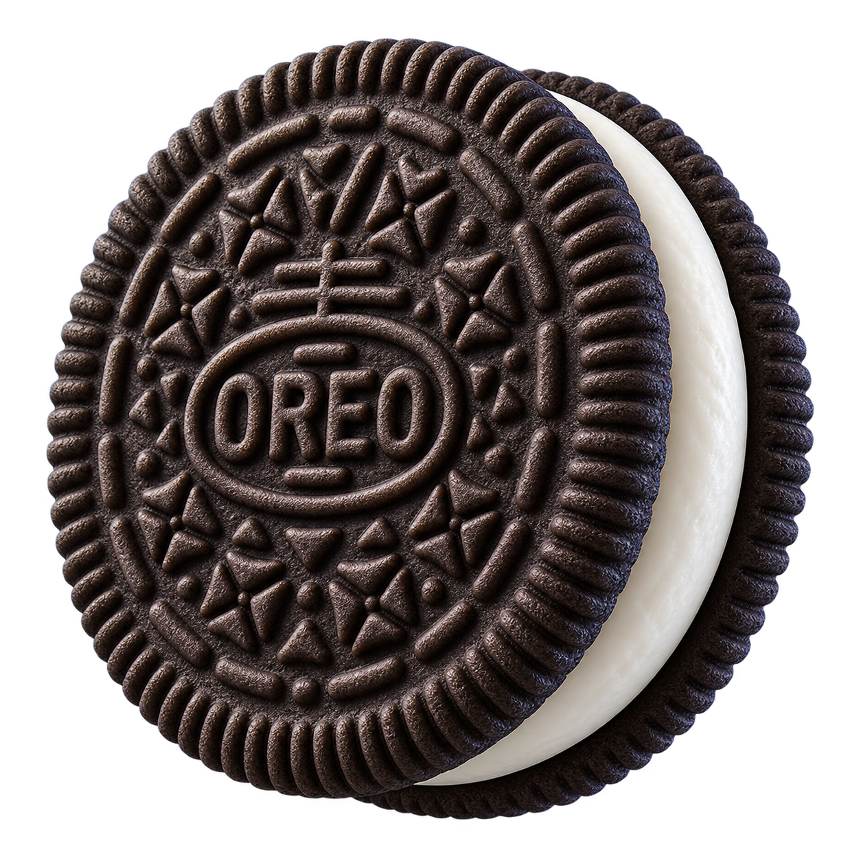 Illustrated Oreo cookie
